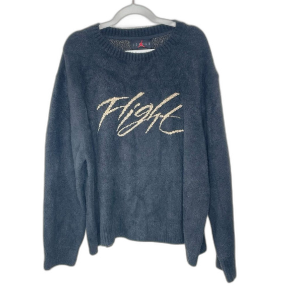 Men’s Jordan Gratitude Flight Heritage Crop Nike Sweater sz XL - Picture 2 of 7
